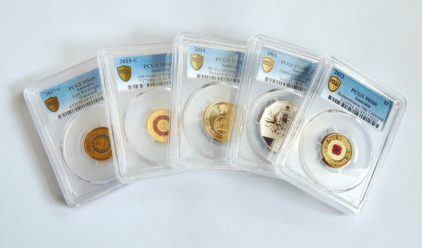 Graded coins