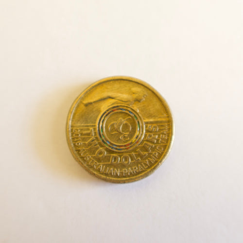 2016 Paralympic Circulated $2 Coin