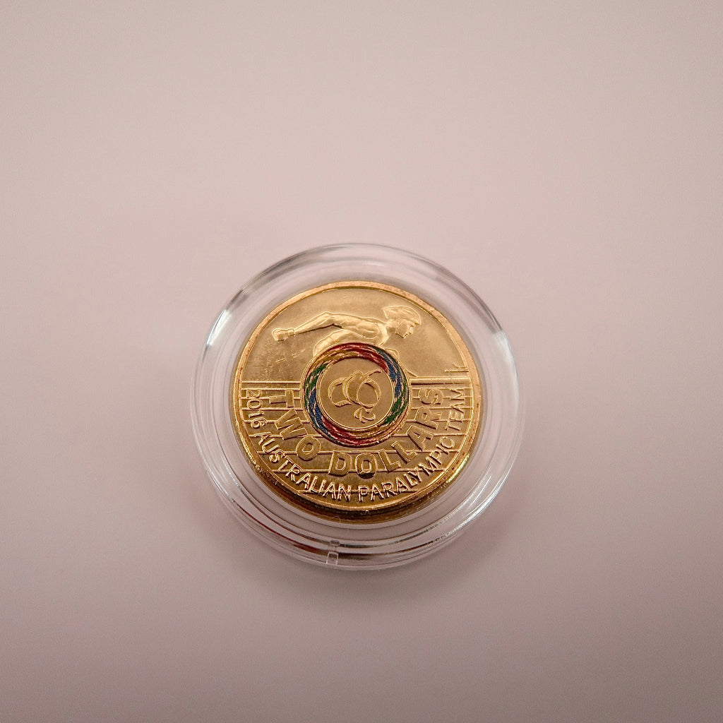 2016 Paralympic UNC $2 Coin