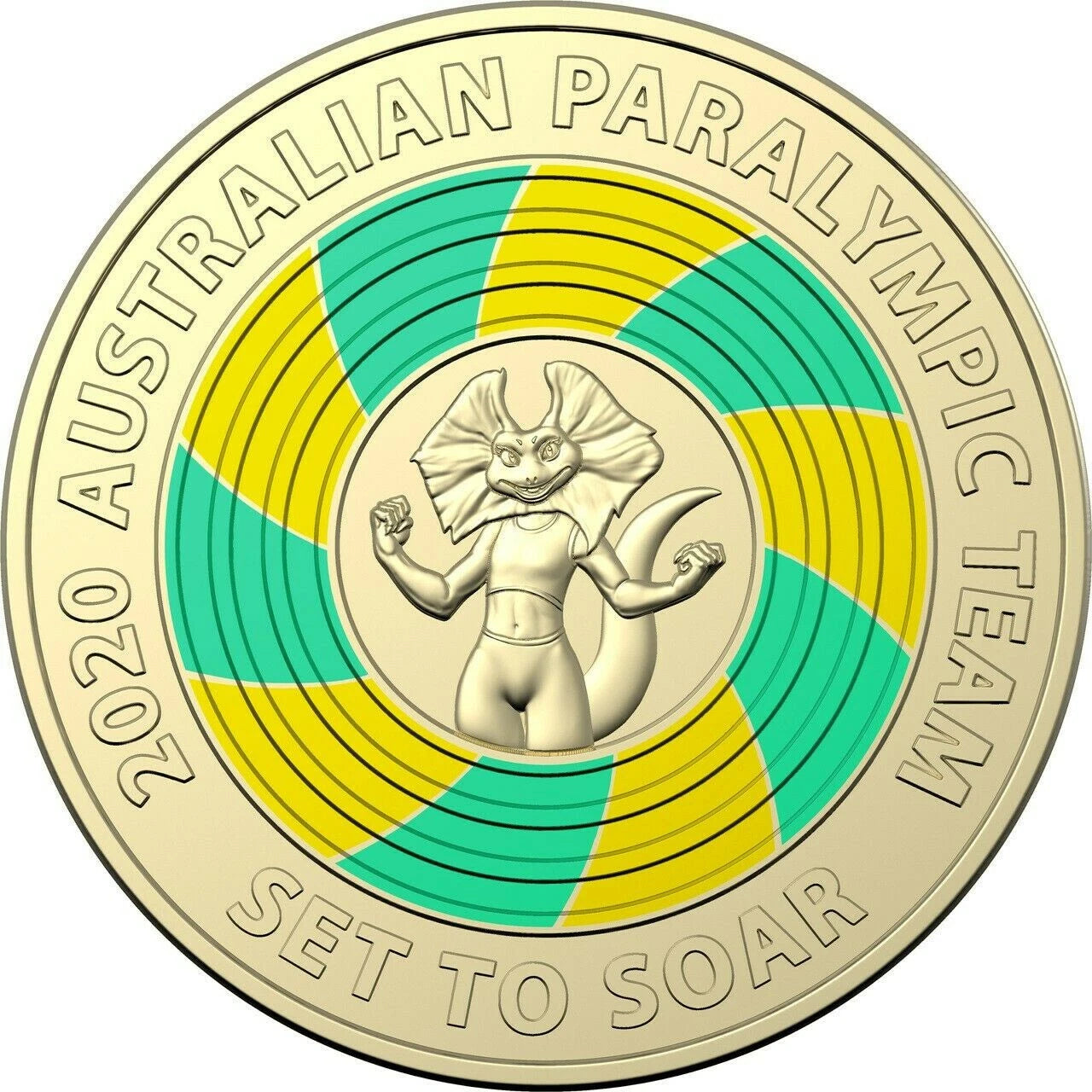 2020 Paralympic Circulated $2 Coin
