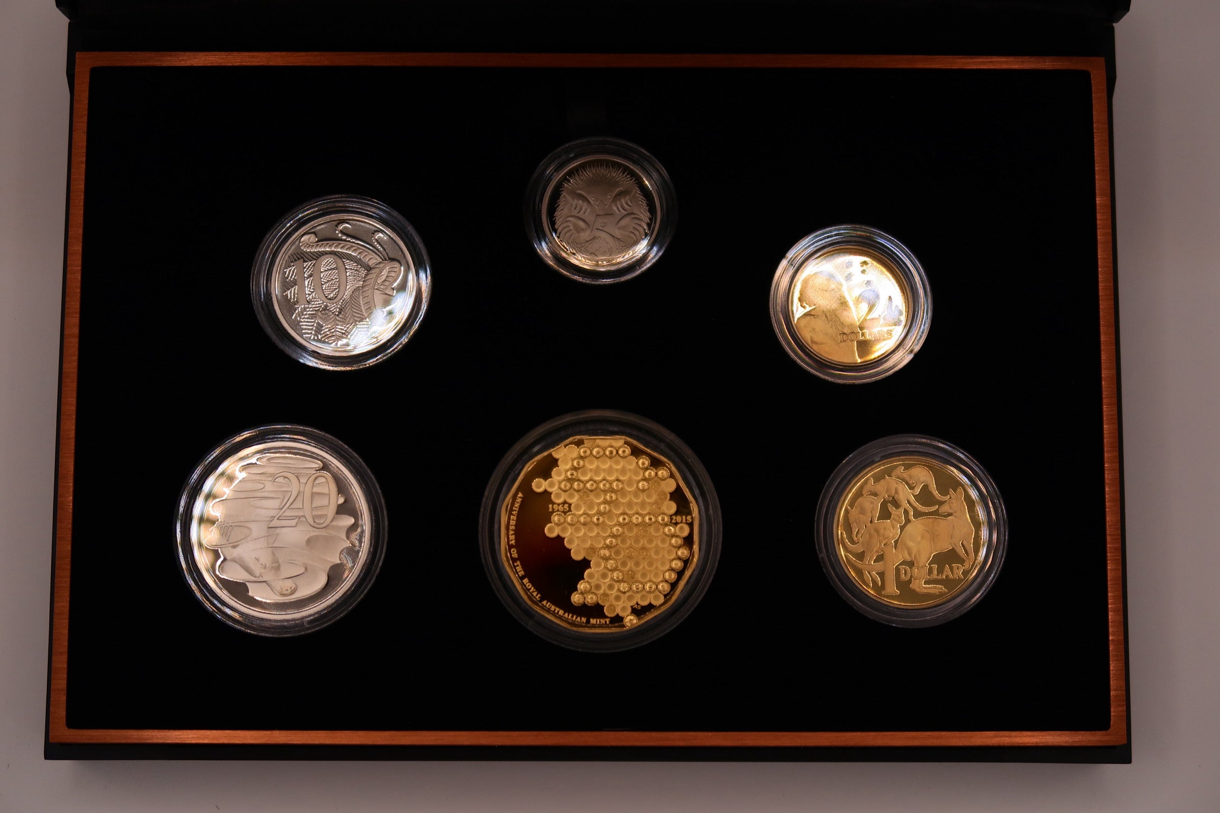 2015 Six Coin Proof Set - 50 Years of the Royal Australian Mint