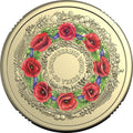 2025 80th Anniversary WWII (Poppy Wreath) Circulated $2 Coin