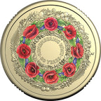 2025 80th Anniversary WWII (Poppy Wreath) Circulated $2 Coin