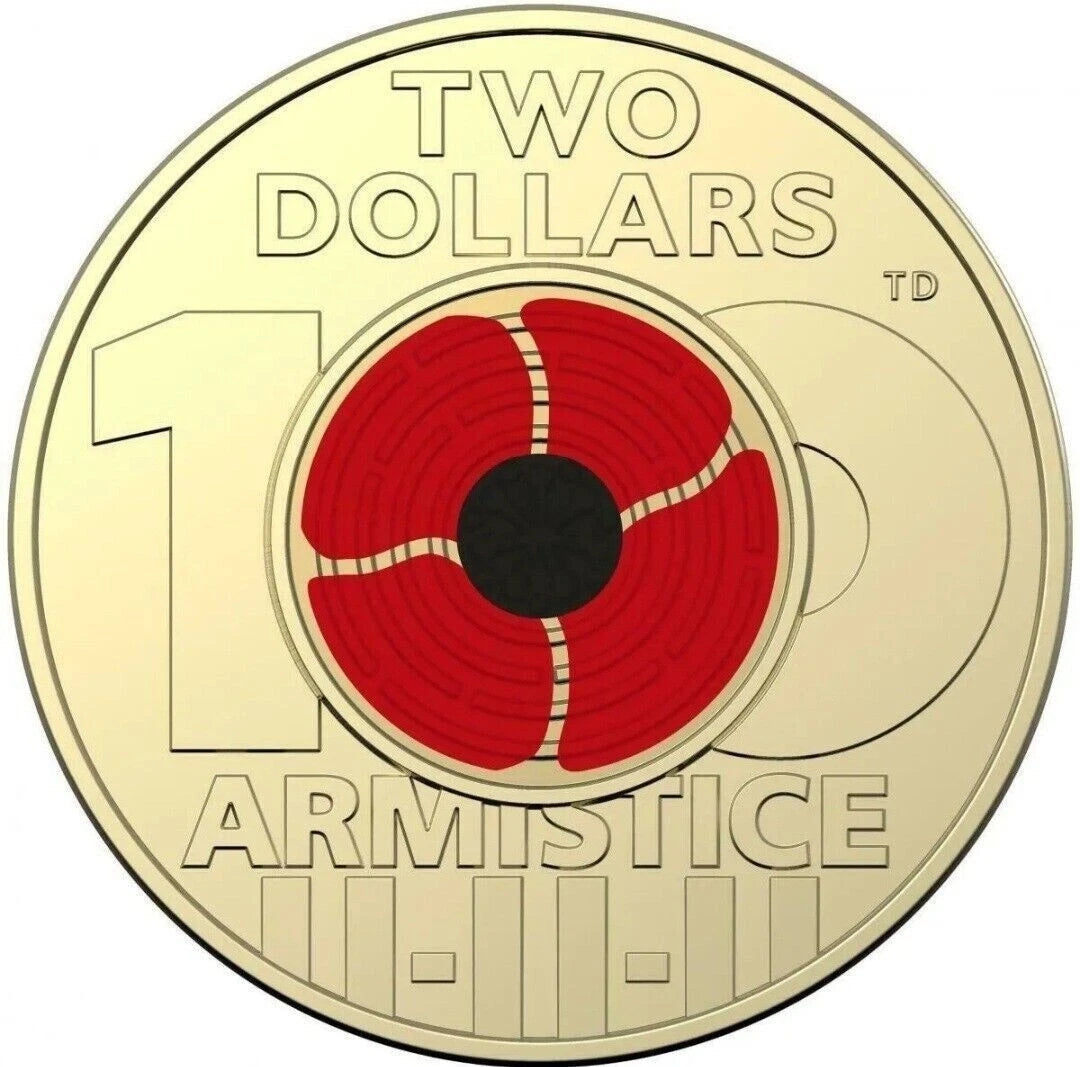 2018 Armistice UNC $2 Coin