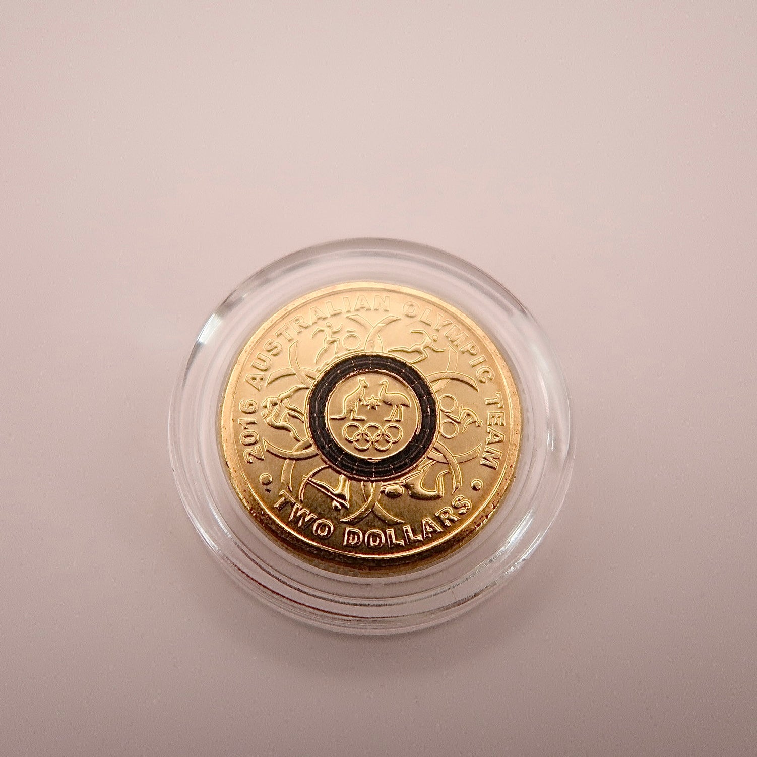 2016 Black Rio Olympic UNC $2 Coin