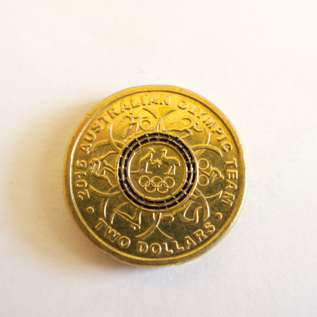 2016 Black Rio Olympic Circulated $2 Coin