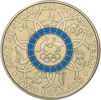 2016 Blue Rio Olympic Circulated $2 Coin