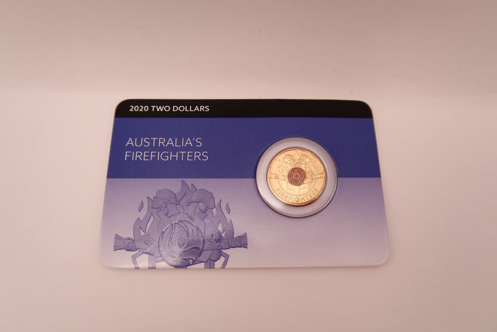 2020 Firefighters $2 Carded Coin
