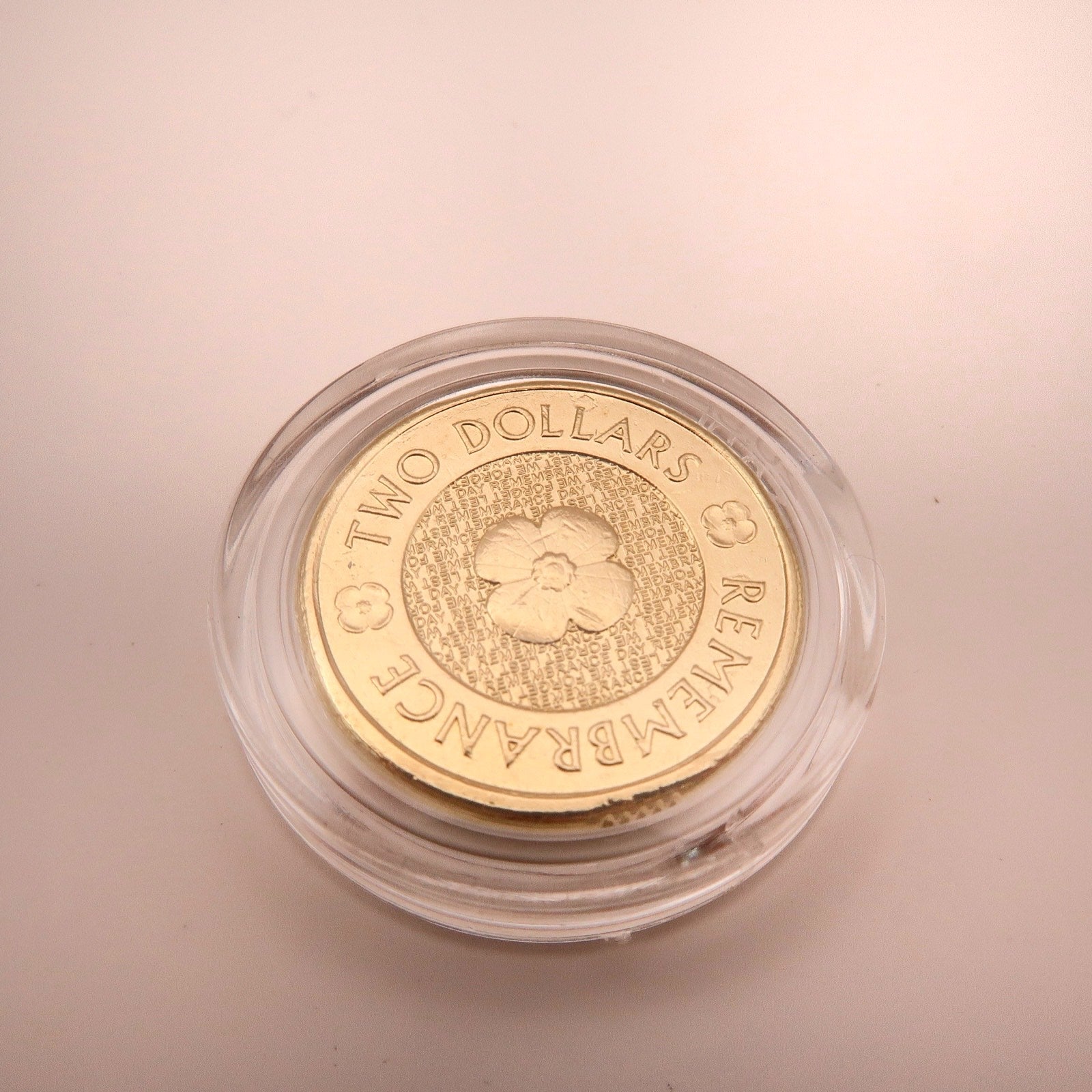 2012 Gold Poppy UNC $2 Coin