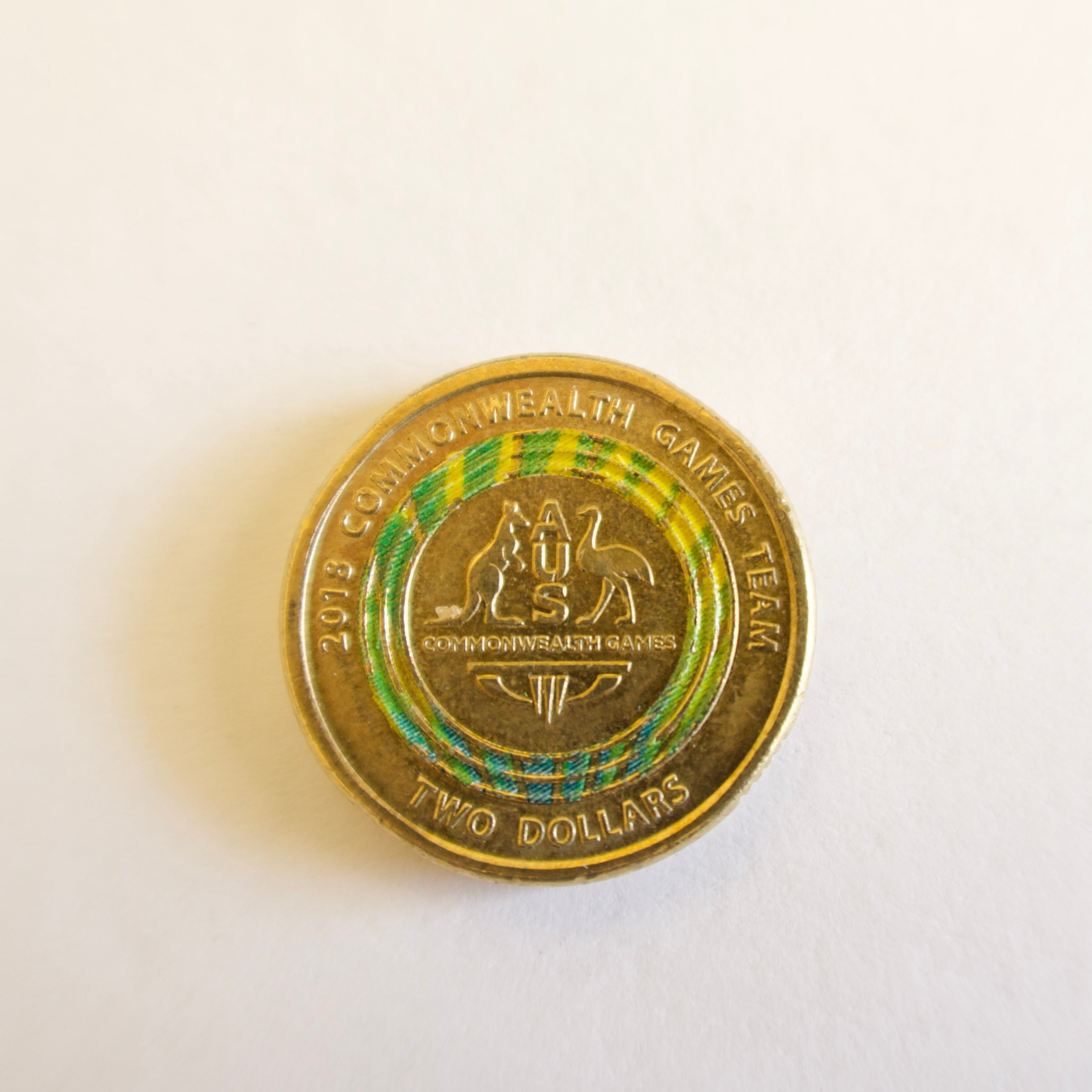 2018 Gold Coast - AUS Circulated $2 Coin