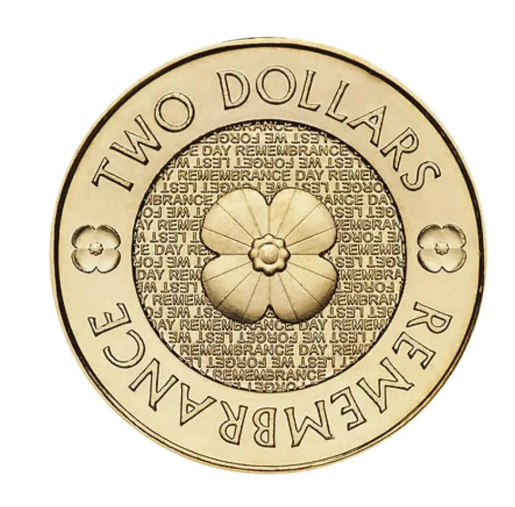 2012 Gold Poppy Circulated $2 Coin