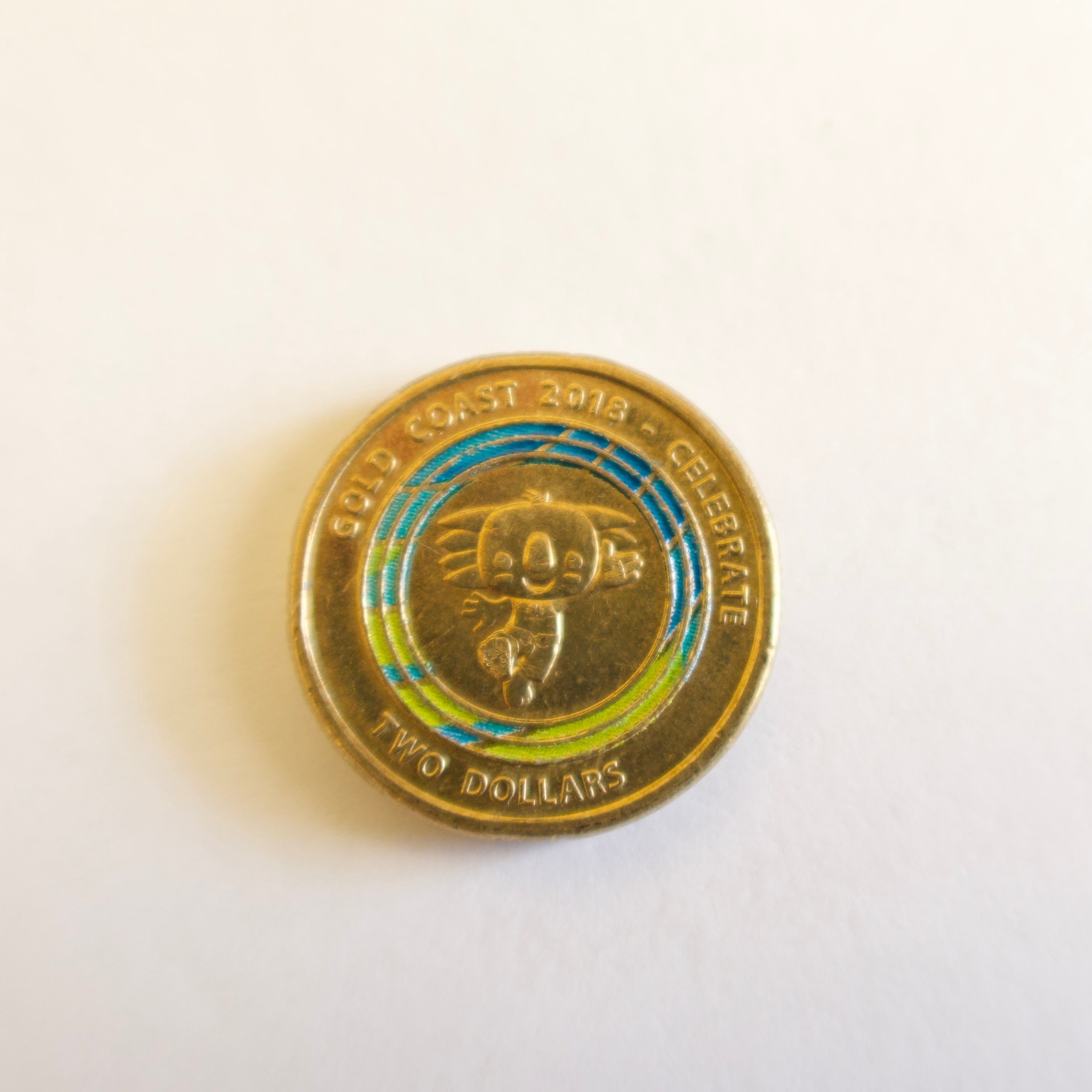 2018 Gold Coast - Borobi Circulated $2 Coin