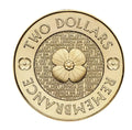 2012 Gold Poppy UNC $2 Coin