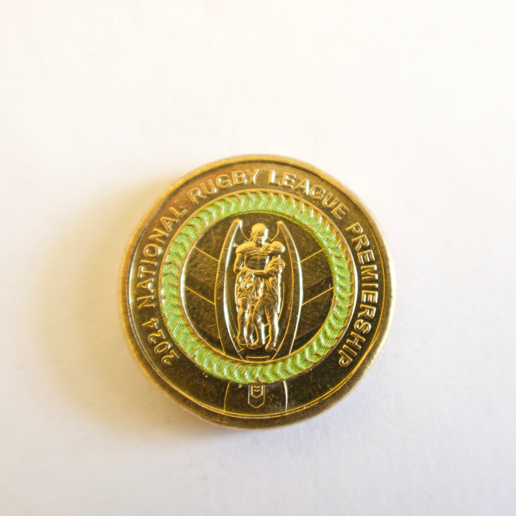 2024 Green NRL Circulated $2 Coin