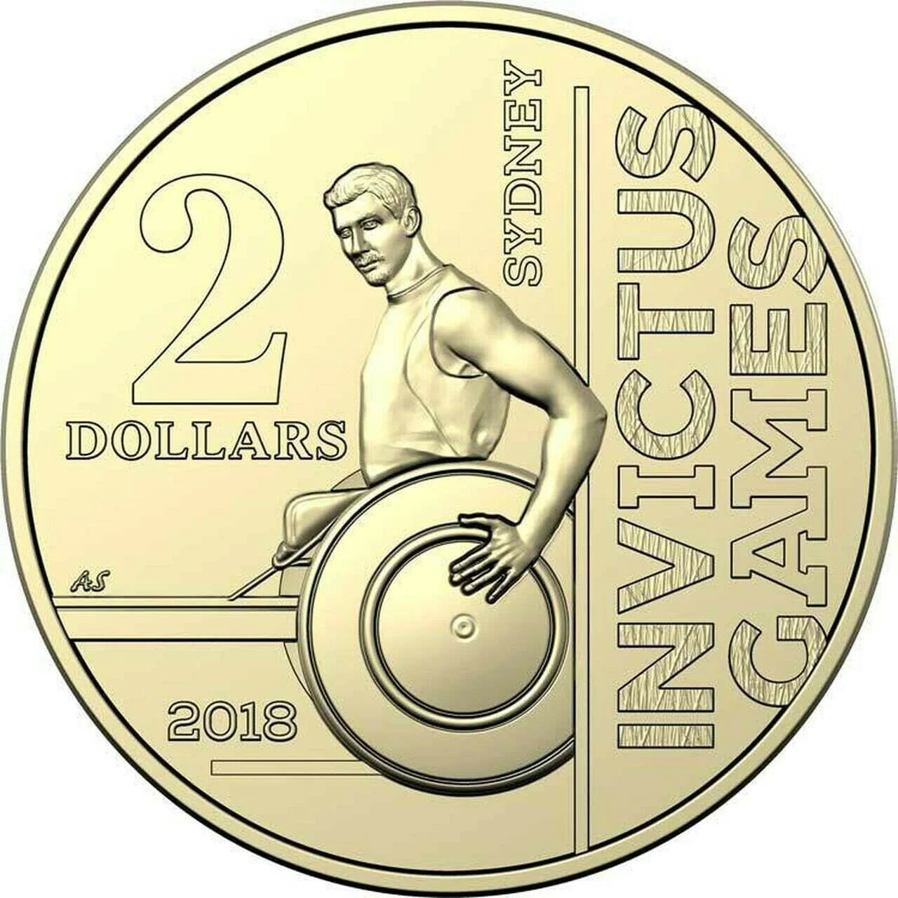 2018 Invictus Games Circulated $2 Coin