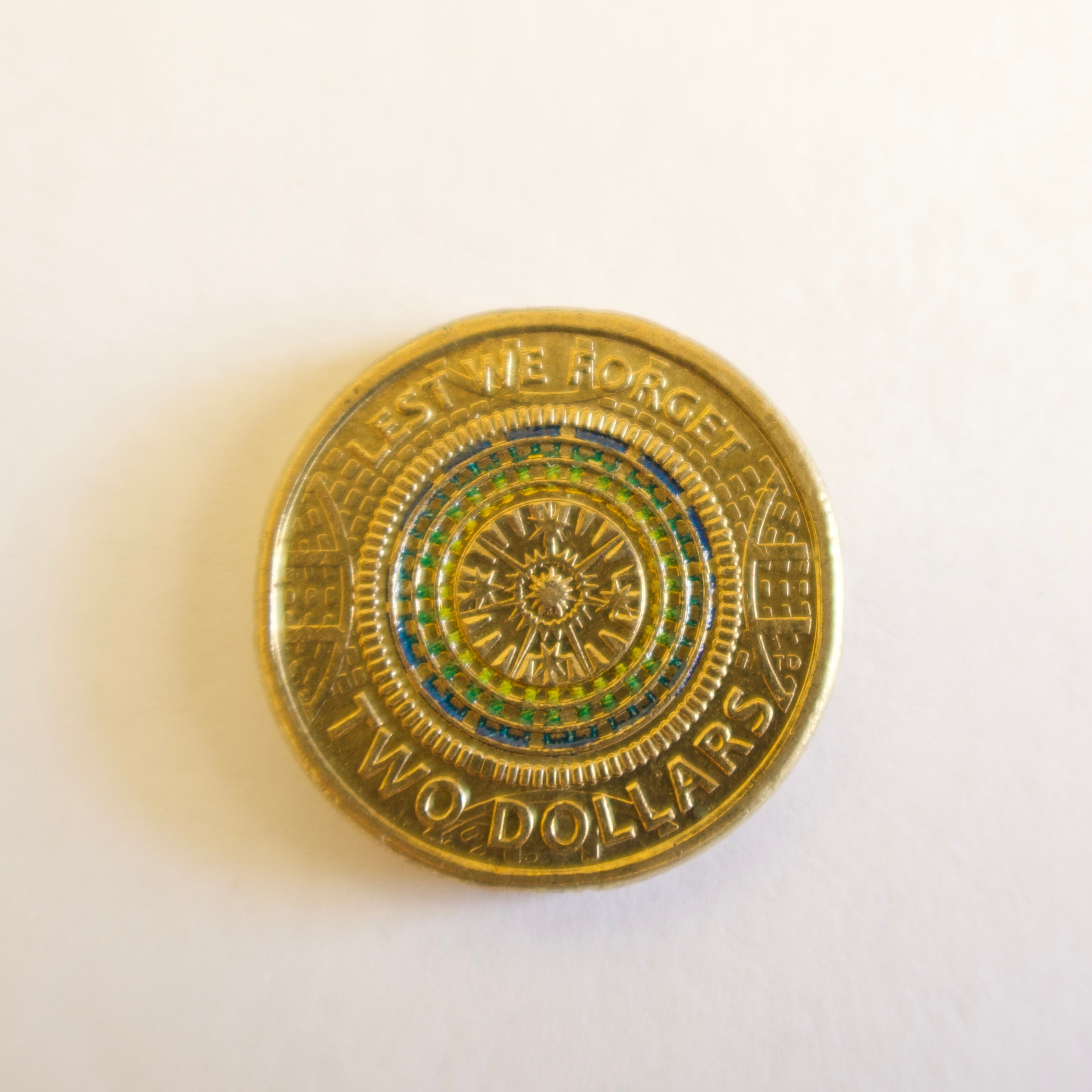 2017 Mosaic (Lest We Forget) Circulated $2 Coin