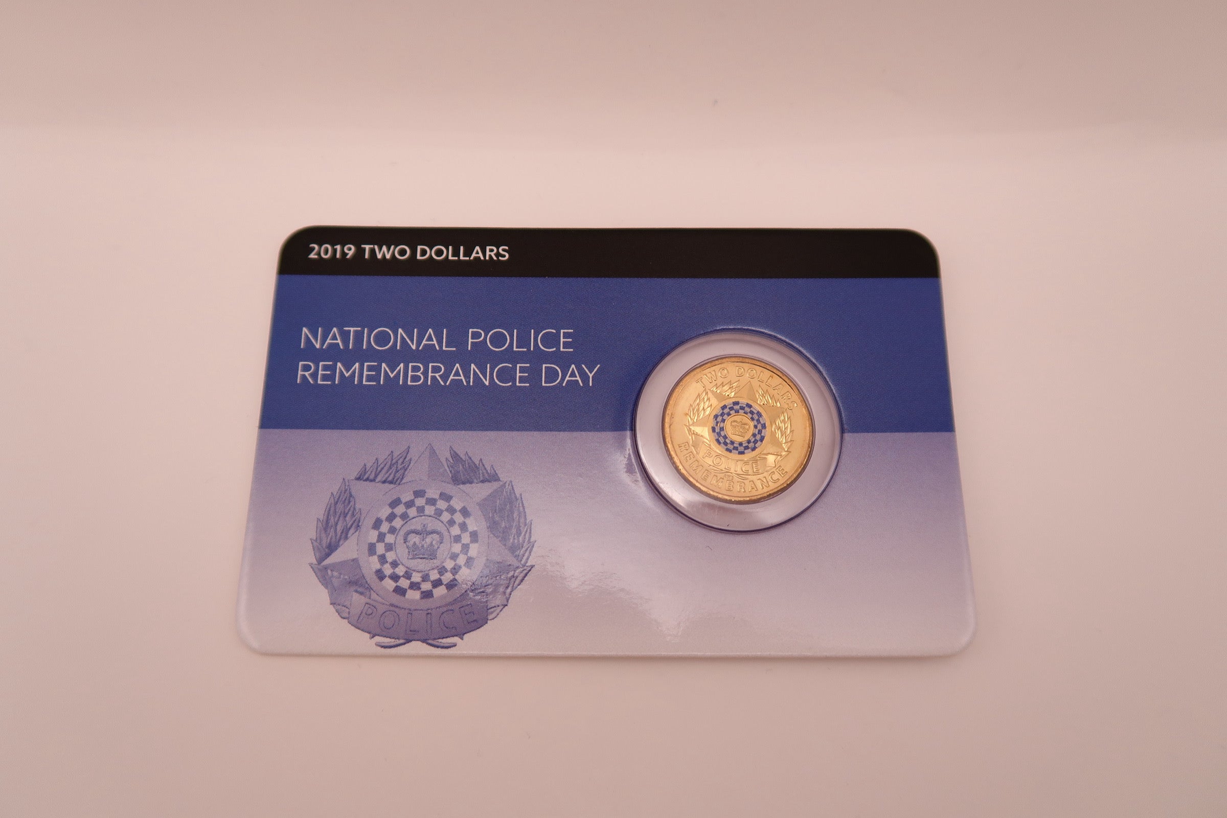 2019 Police Remembrance $2 Carded Coin