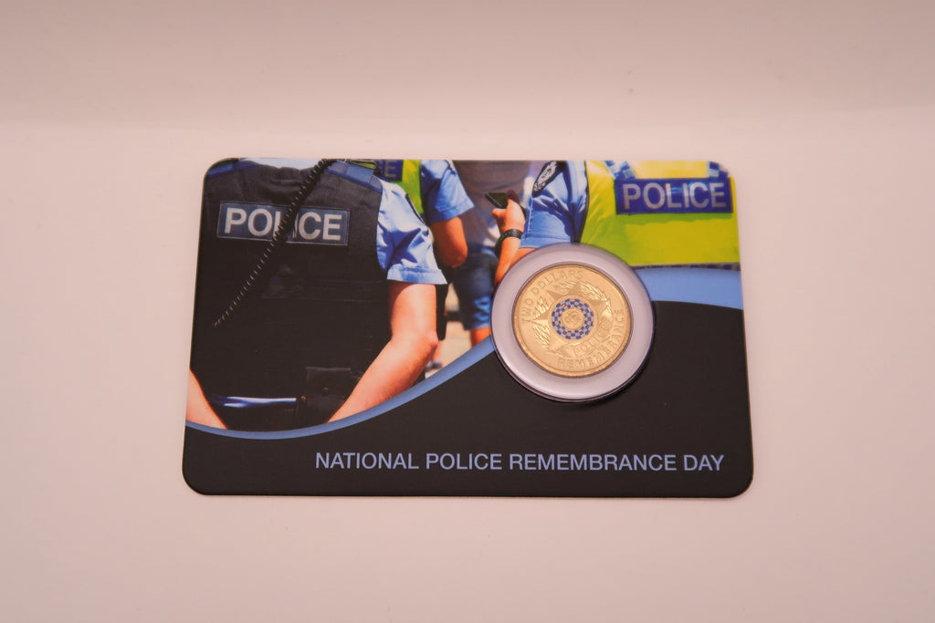2019 Police Remembrance $2 Carded Coin