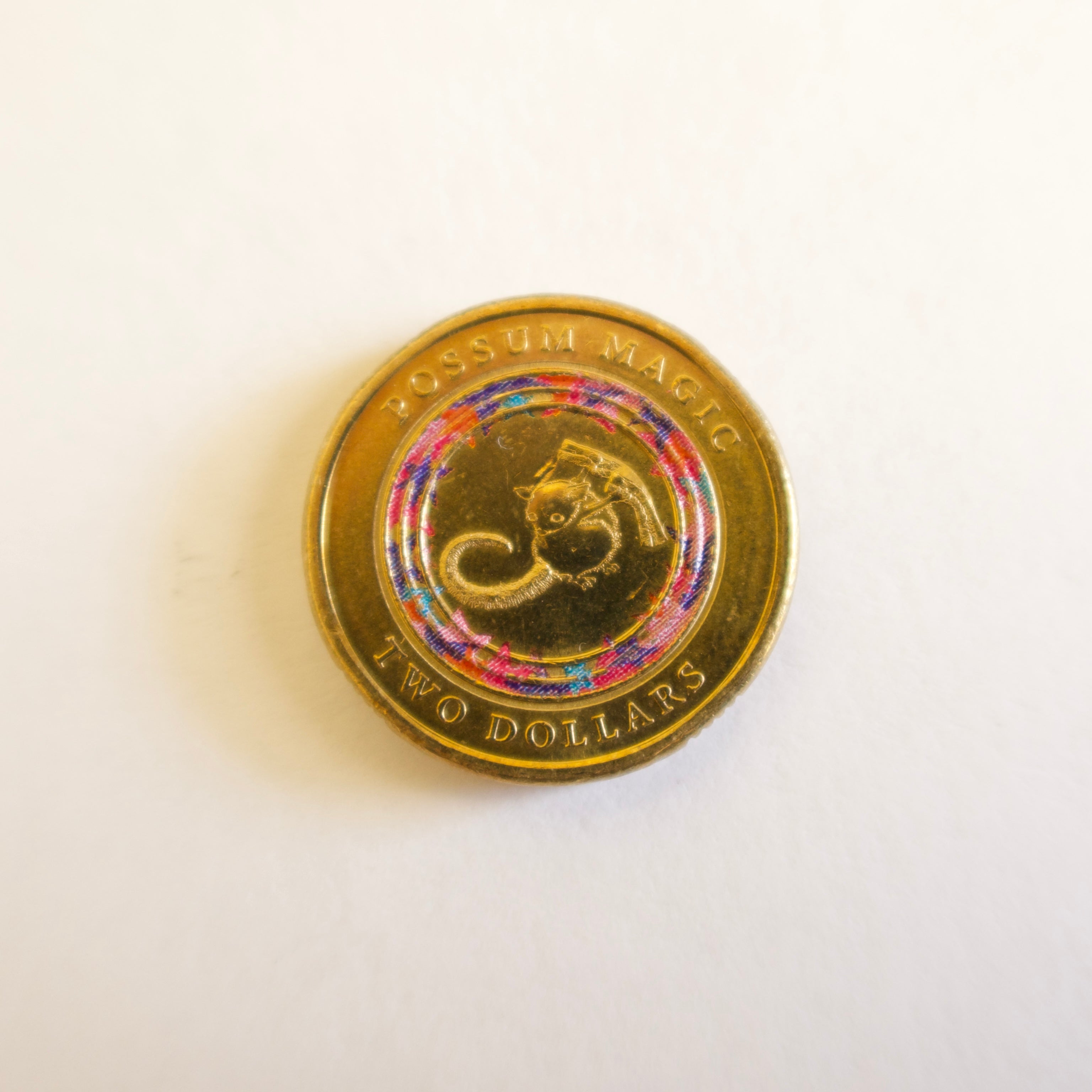 2017 Possum Magic - Hush Sees Tail Circulated $2 Coin