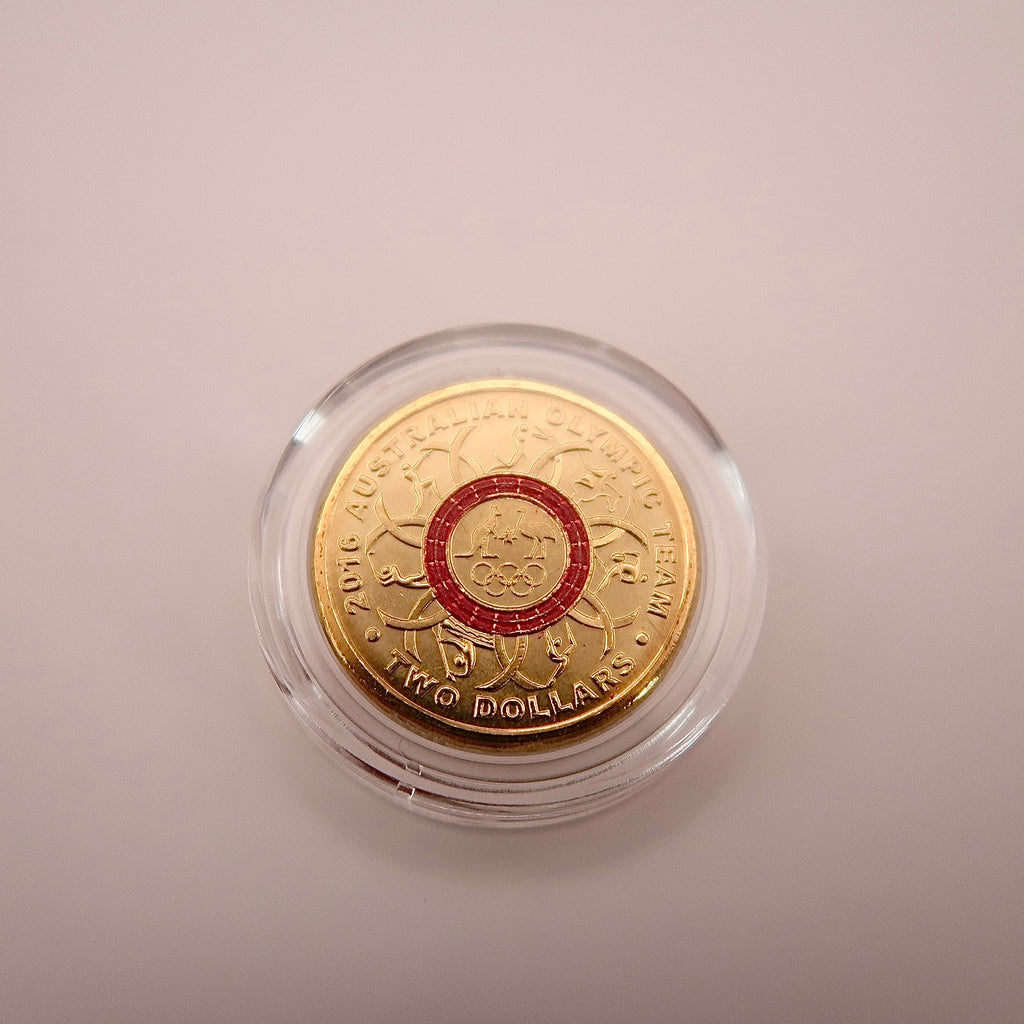 2016 Red Rio Olympic UNC $2 Coin