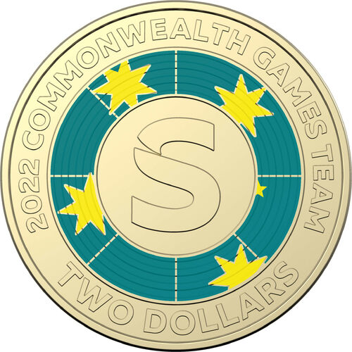 2022 S - Commonwealth Games Circulated $2 Coin