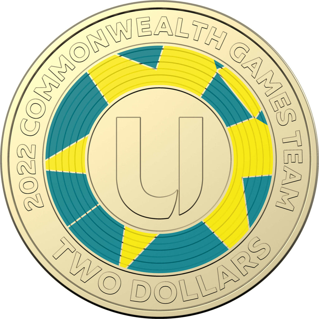 2022 U - Commonwealth Games Circulated $2 Coin