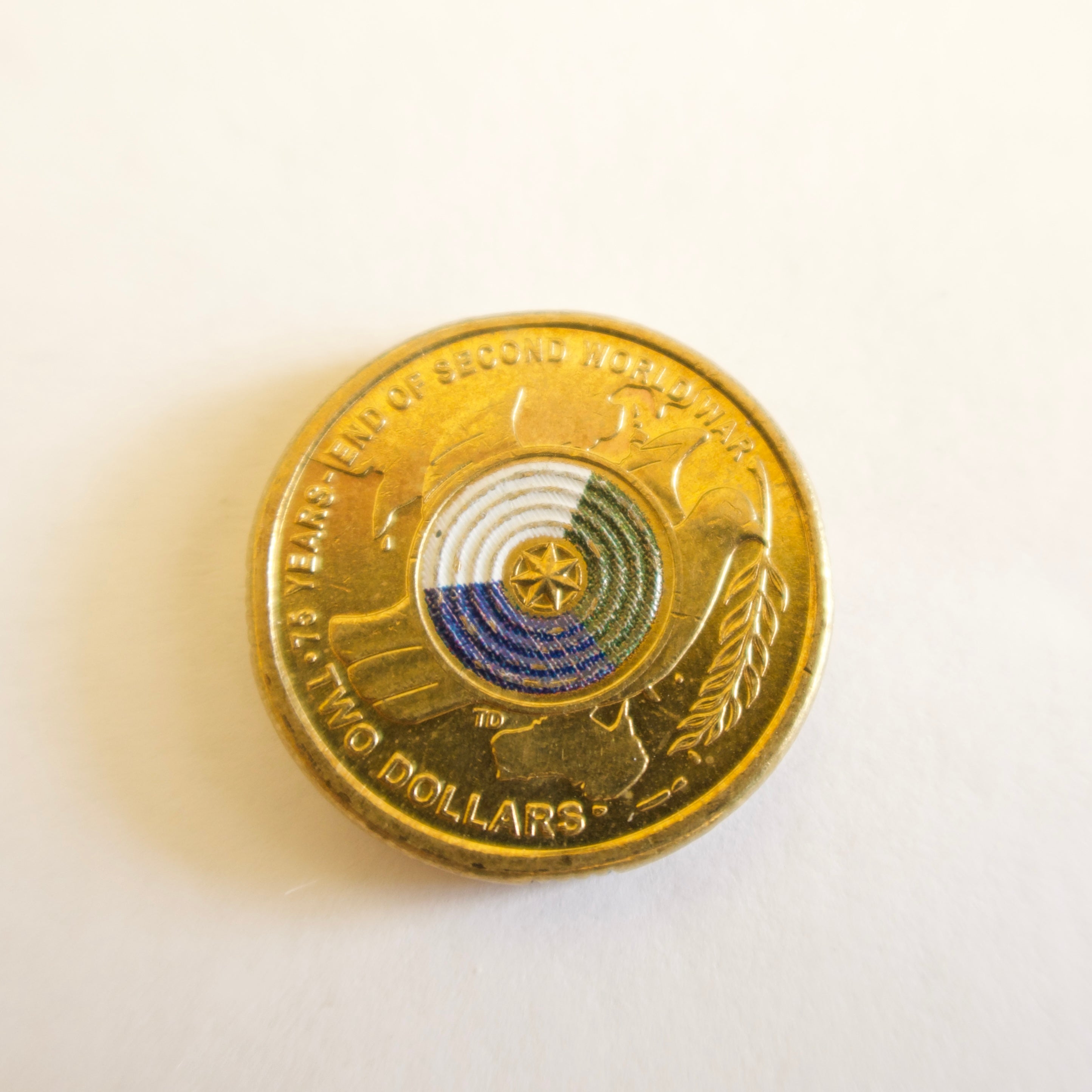 2020 WWII Dove Circulated $2 Coin