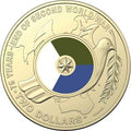 2020 WWII Dove UNC $2 Coin