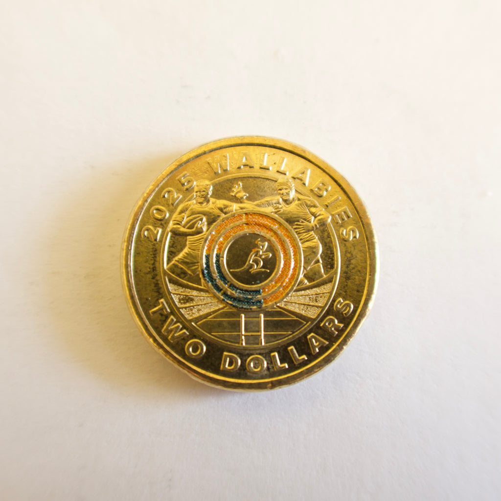 2025 Wallabies Circulated $2 Coin