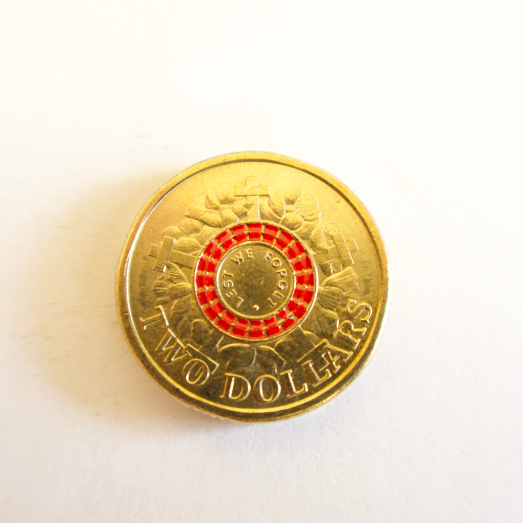 2015 War Graves (Lest We Forget) Circulated $2 Coin