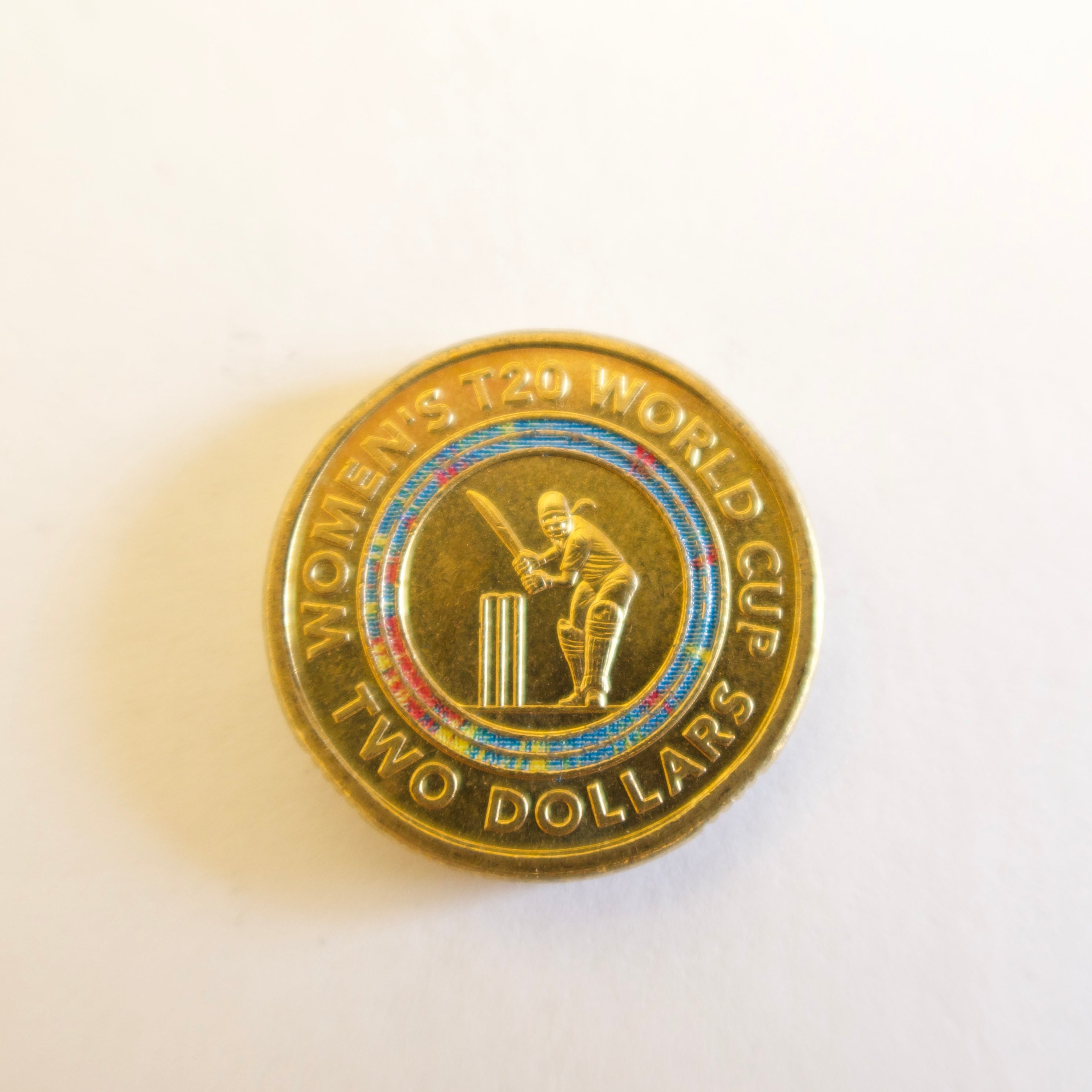 2020 Womens T20 Circulated $2 Coin