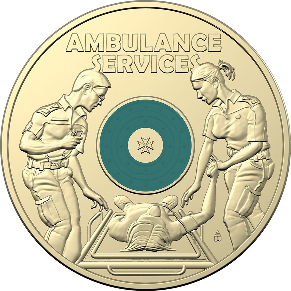 2021 Ambulance Service Circulated $2 Coin