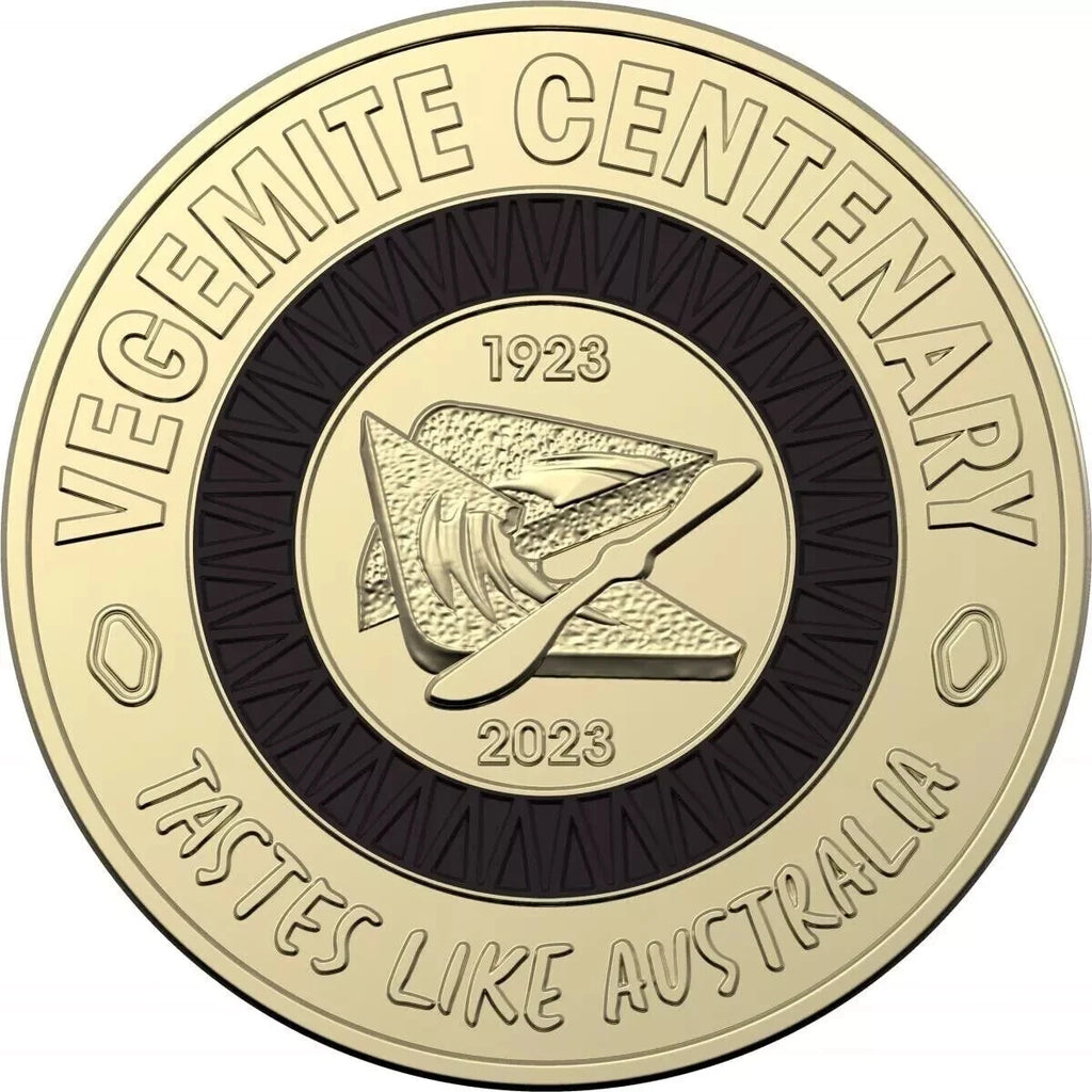 2023 Vegemite - Black Circulated $2 Coin