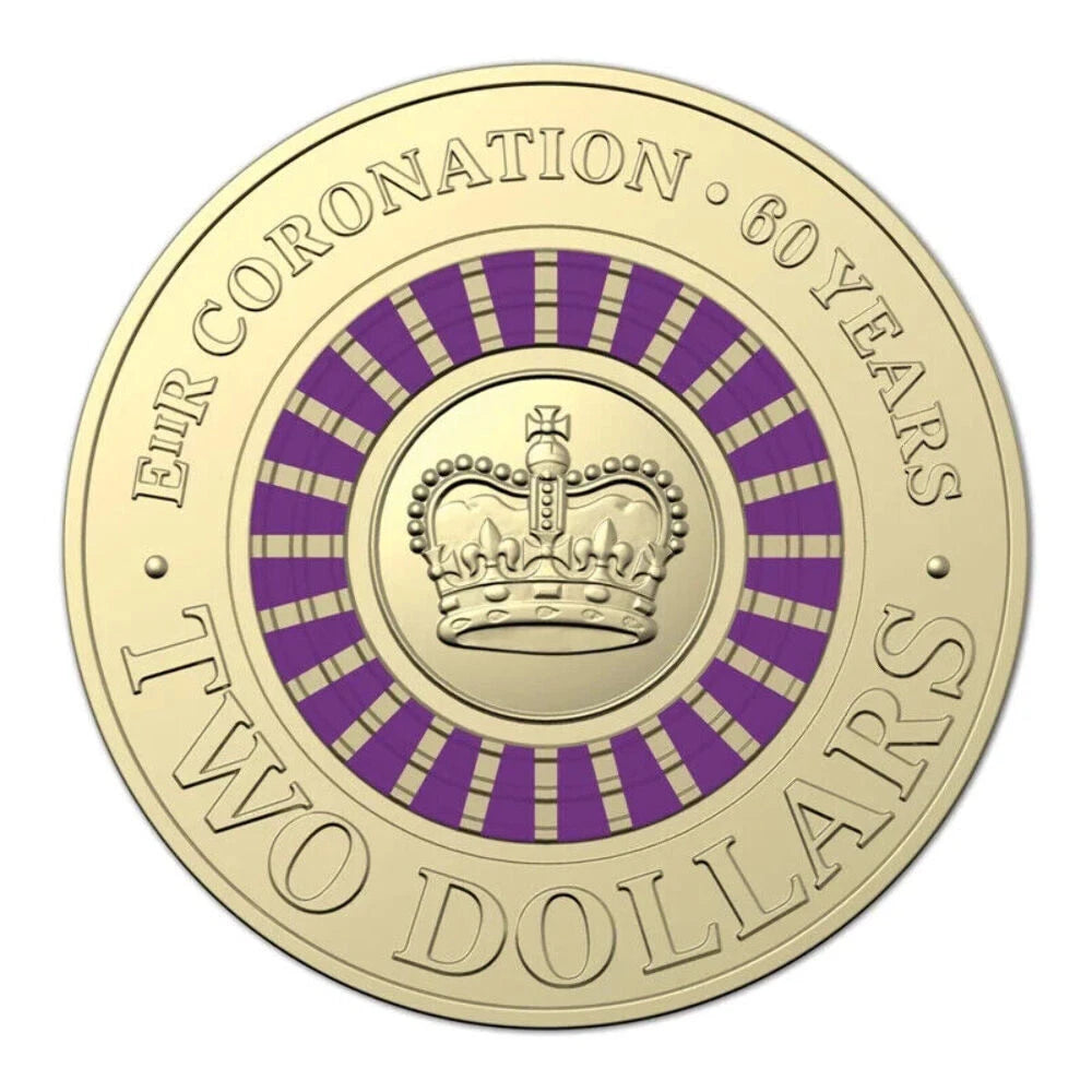 2013 Coronation UNC $2 Coin