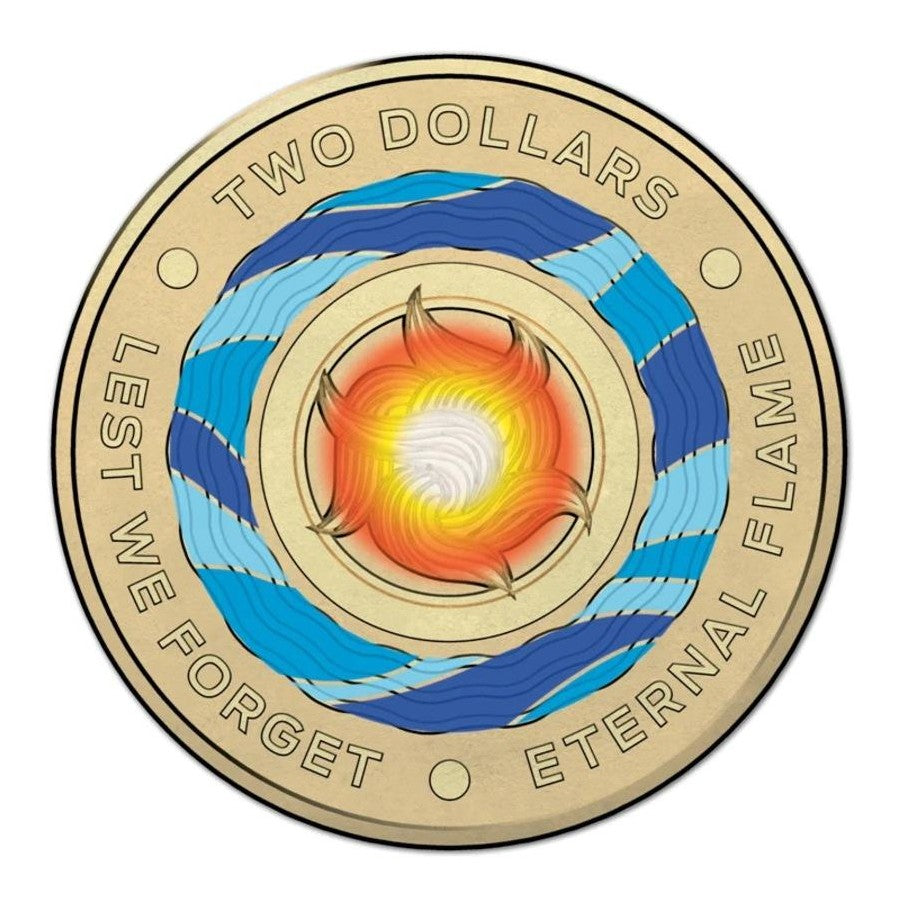 2018 Eternal Flame UNC $2 Coin