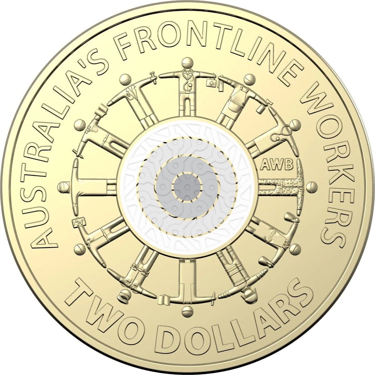 2022 Frontline Workers Circulated $2 Coin