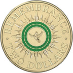 2014 Green Dove Circulated $2 Coin