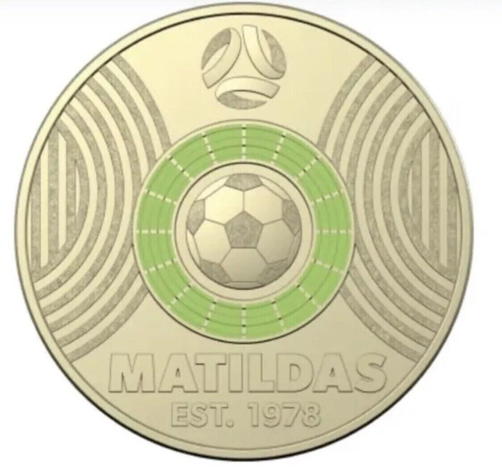 2023 Light Green Matildas Circulated $2 Coin