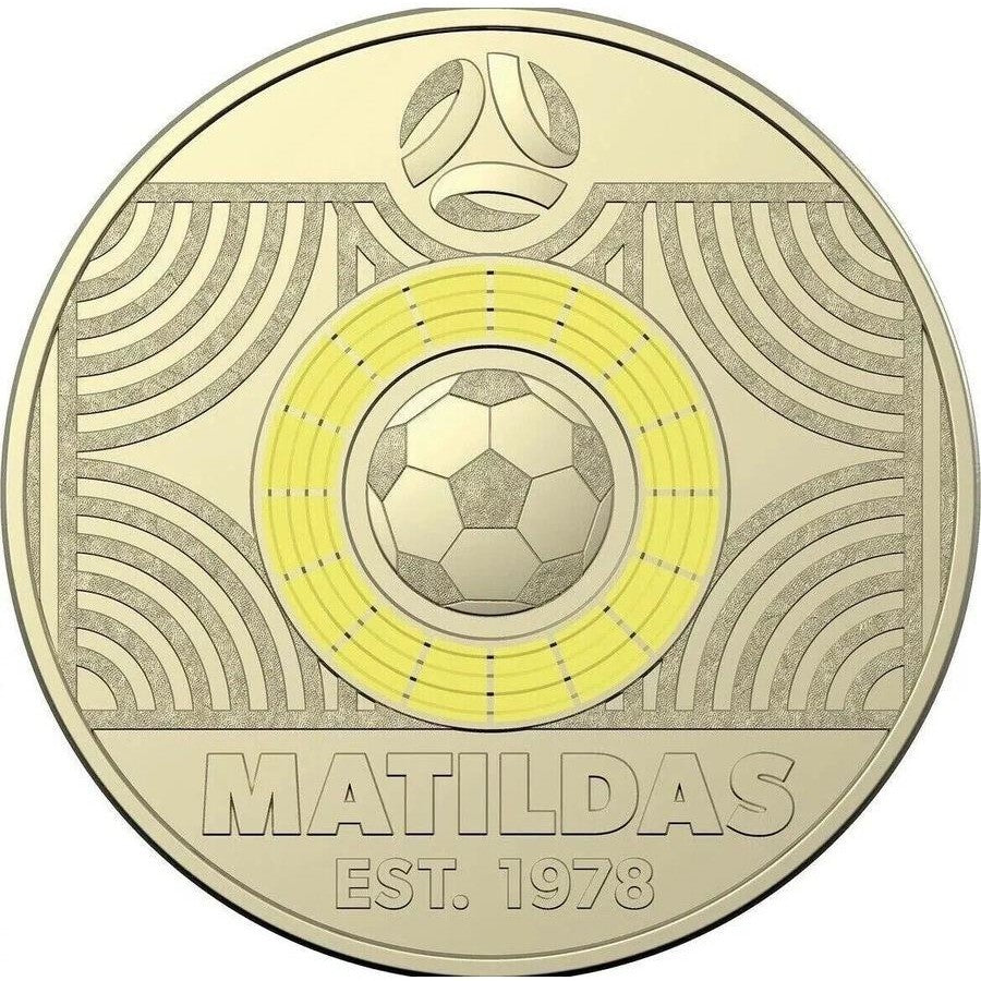 2023 Yellow Matildas Circulated $2 Coin