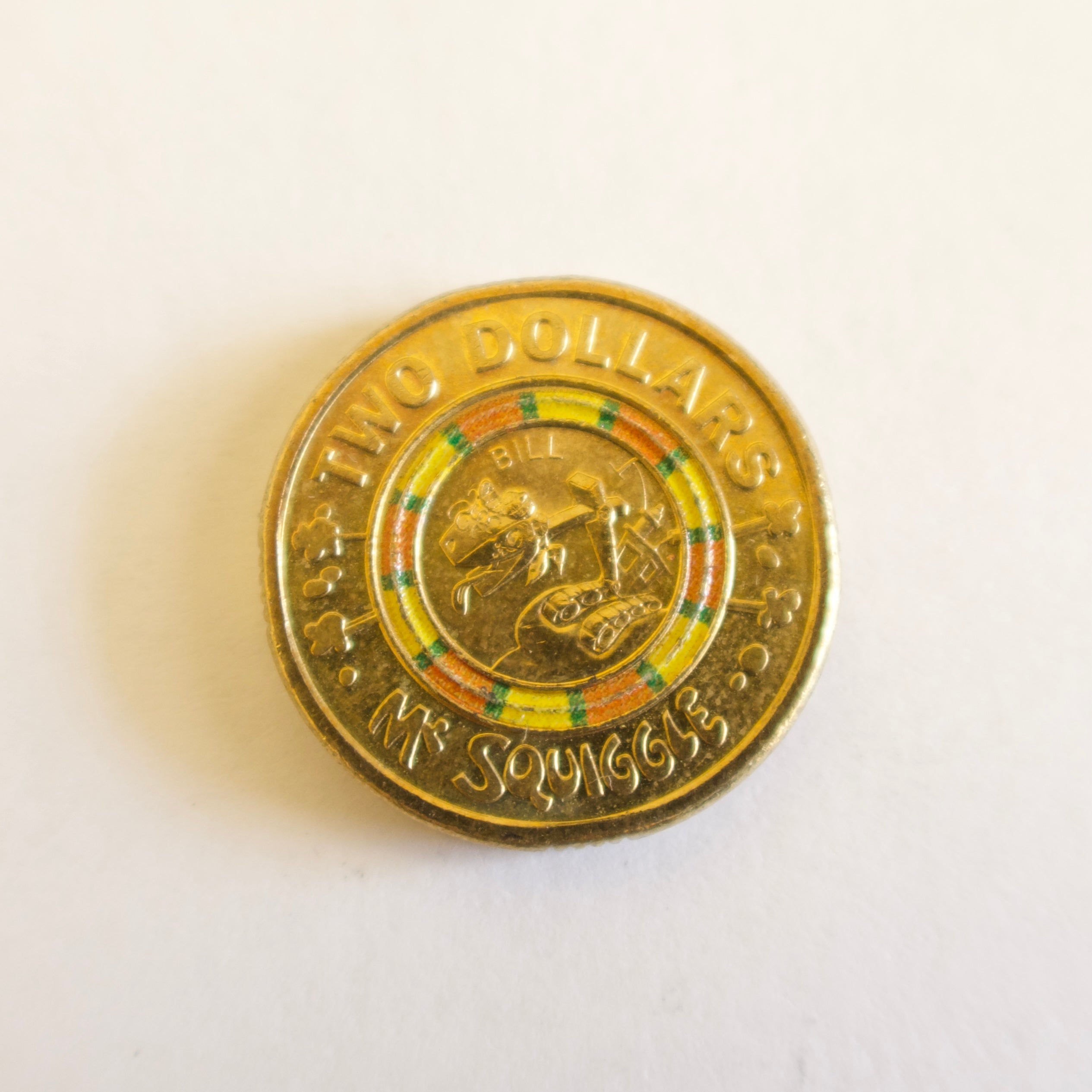 2019 Mr Squiggle - Bill Circulated $2 Coin