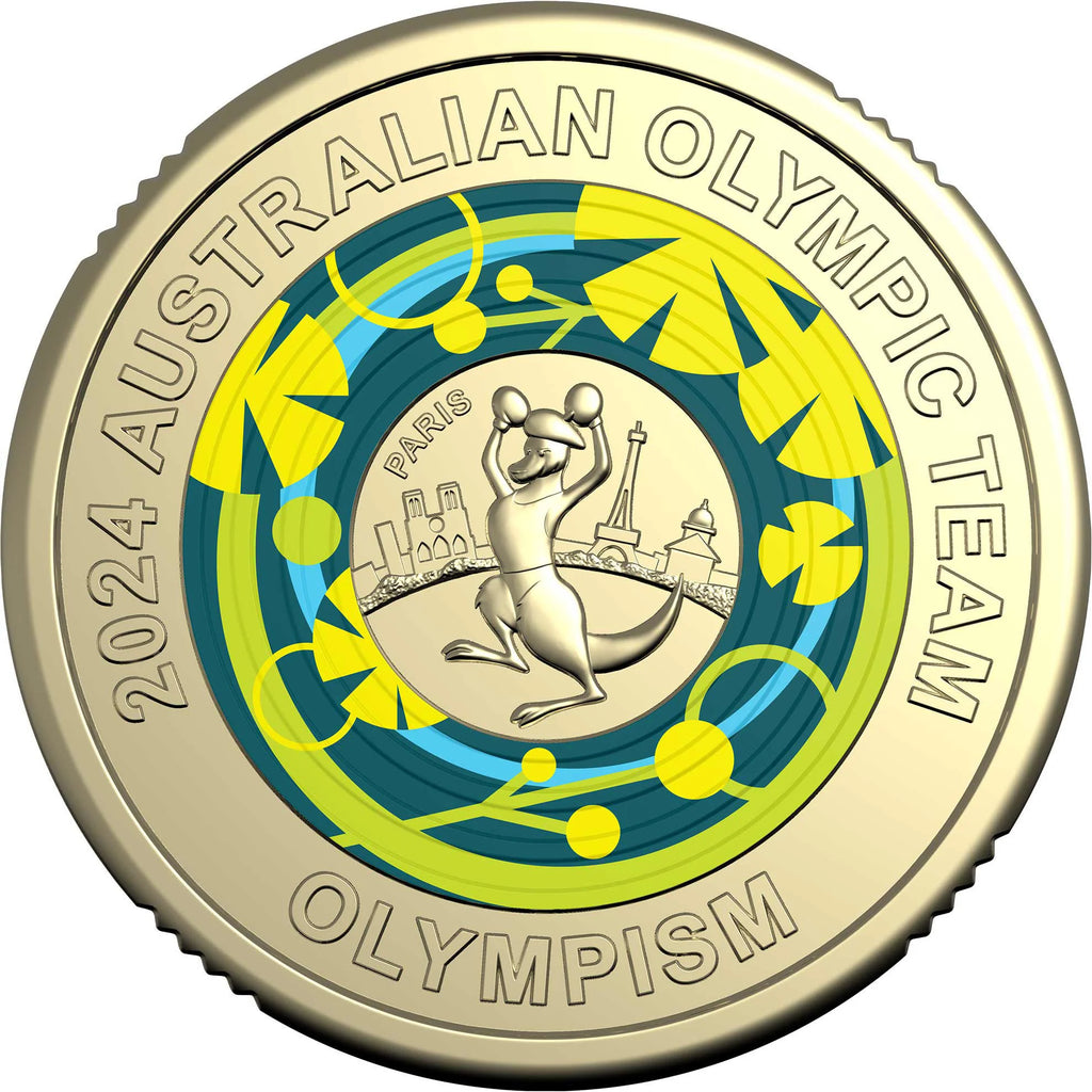 2024 Olympic - Olympism Circulated $2 Coin