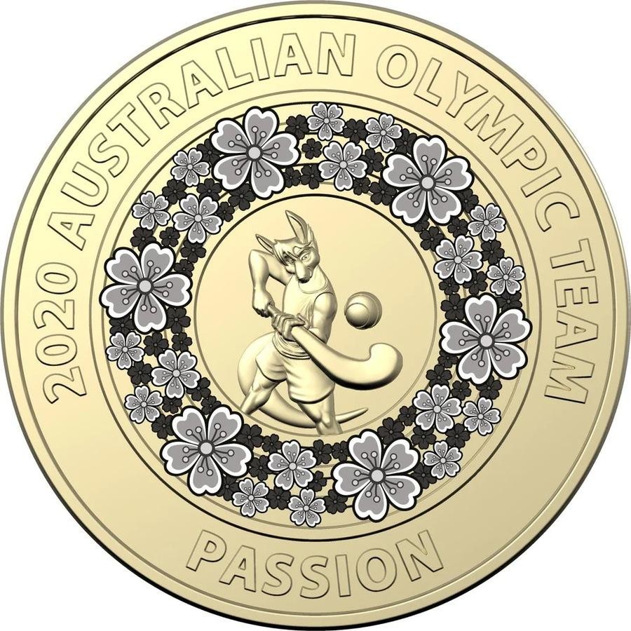 2020 Olympic - Passion Circulated $2 Coin