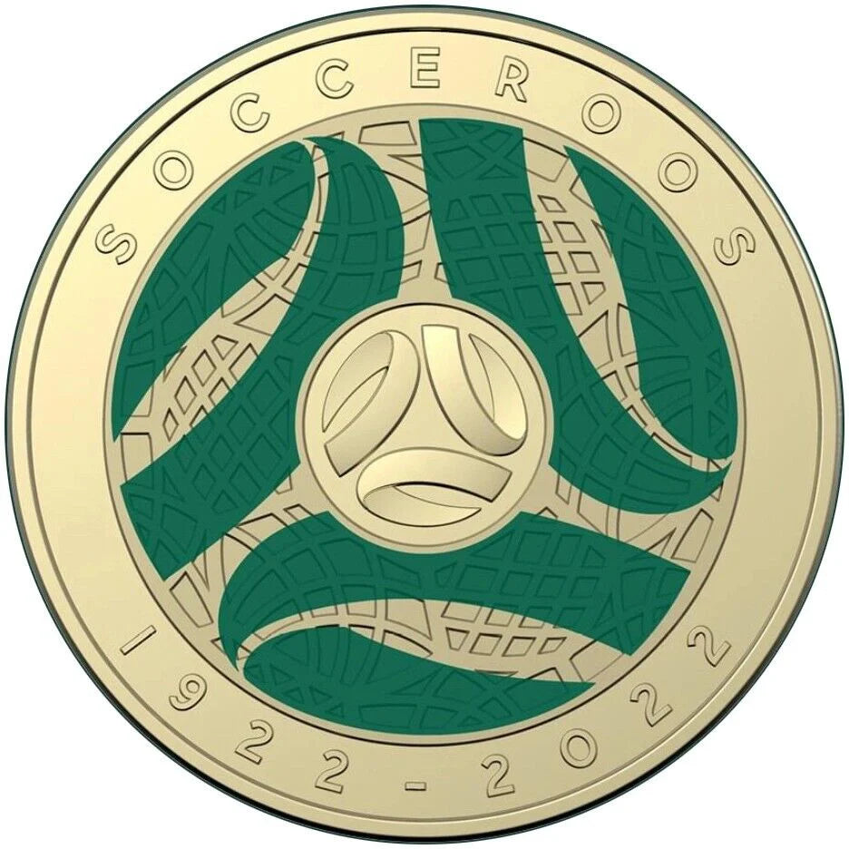 2022 Socceroos UNC $2 Coin
