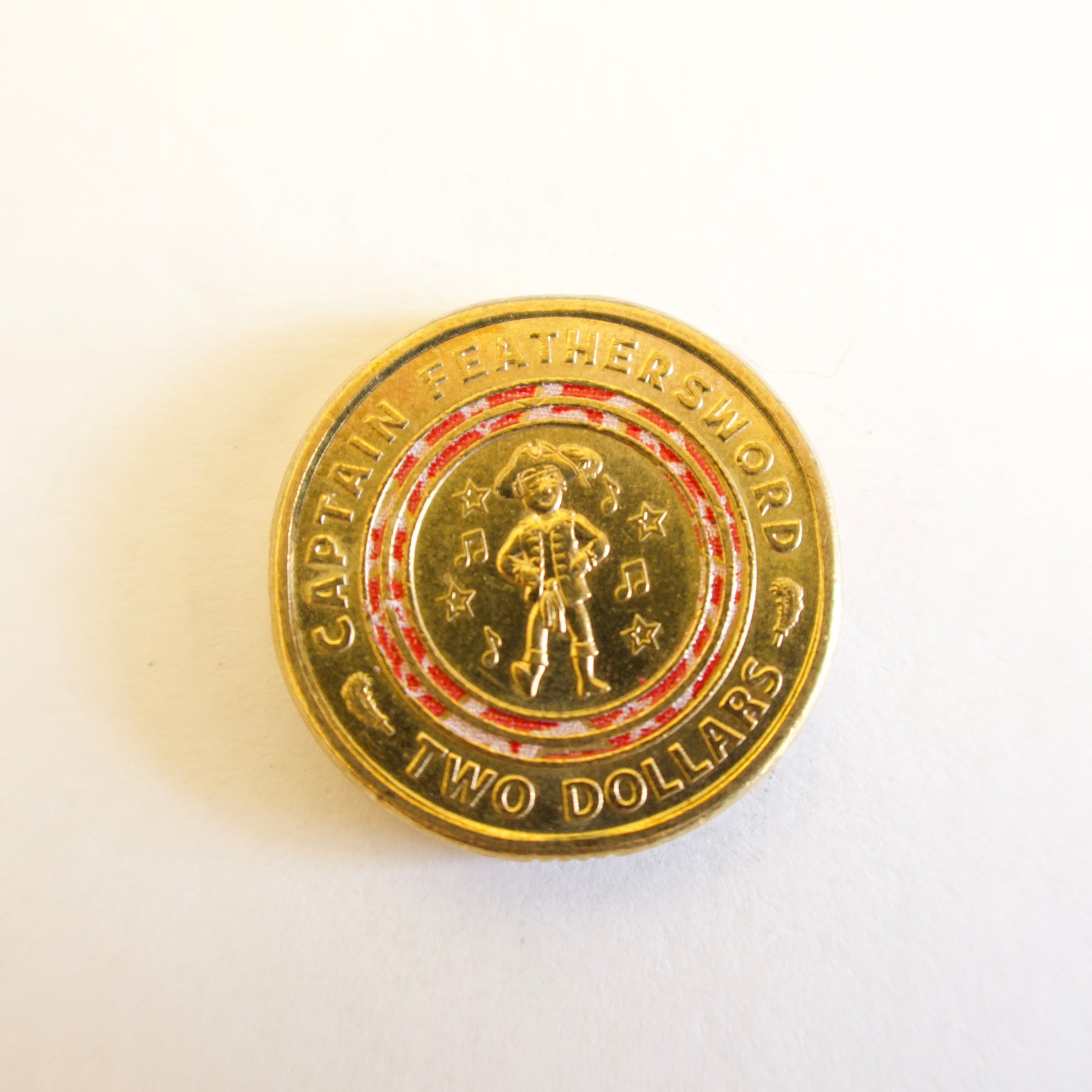 2021 Wiggles - Captain Feathersword Circulated $2 Coin