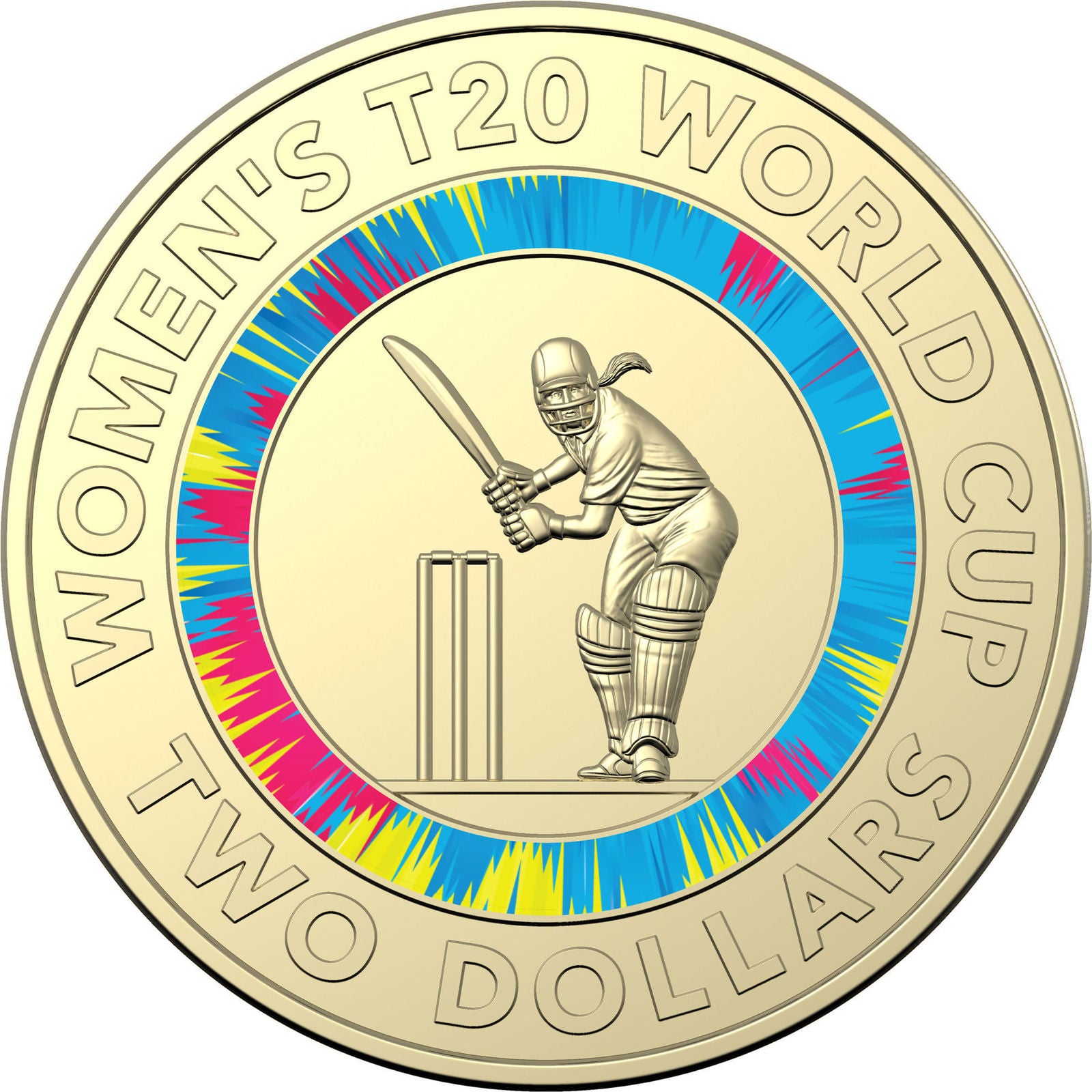 2020 Womens T20 Circulated $2 Coin