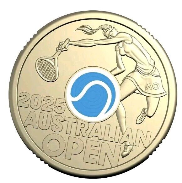 2025 Womens Australian Open Circulated $2 Coin