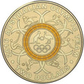 2016 Yellow Rio Olympic Circulated $2 Coin