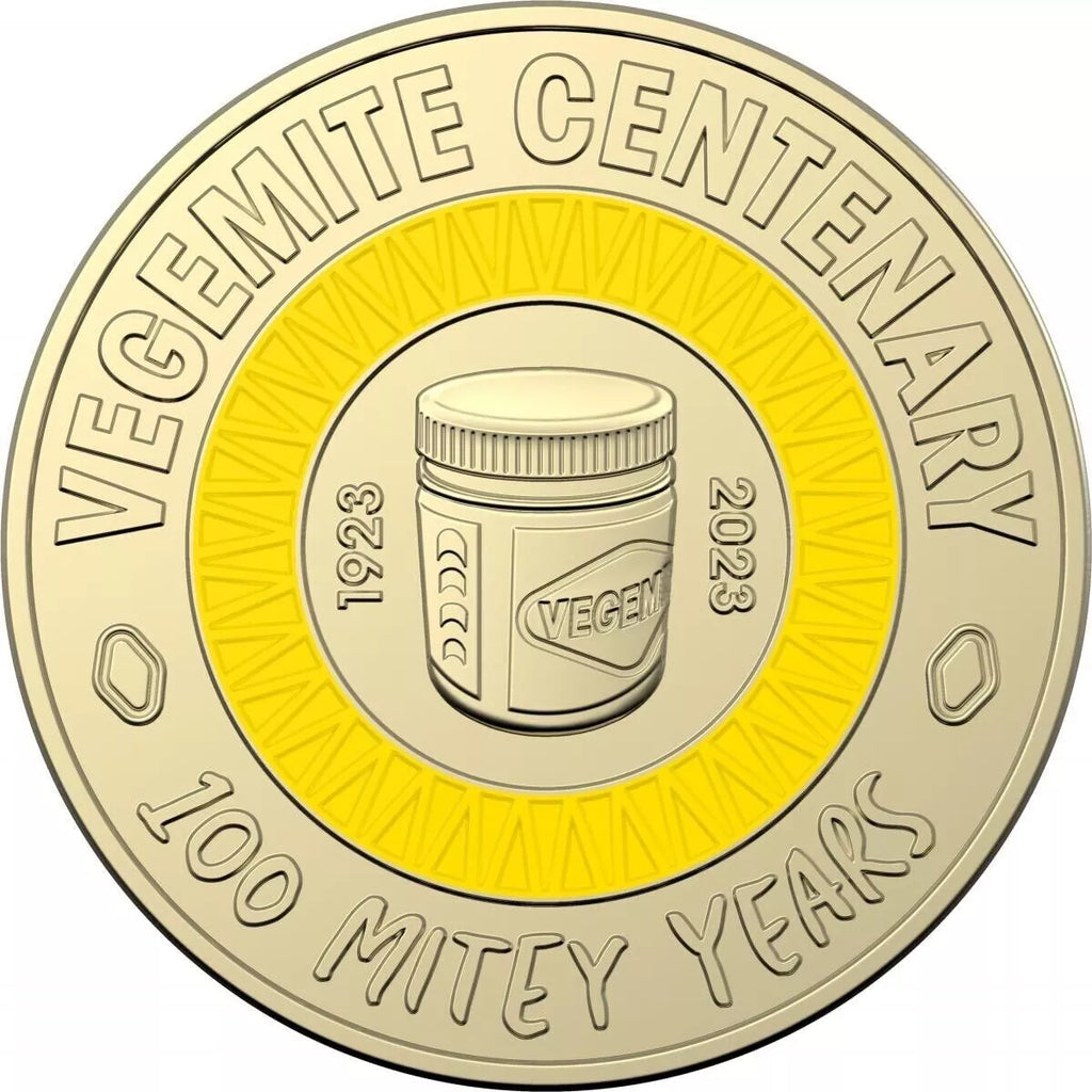 2023 Yellow Vegemite UNC $2 Coin