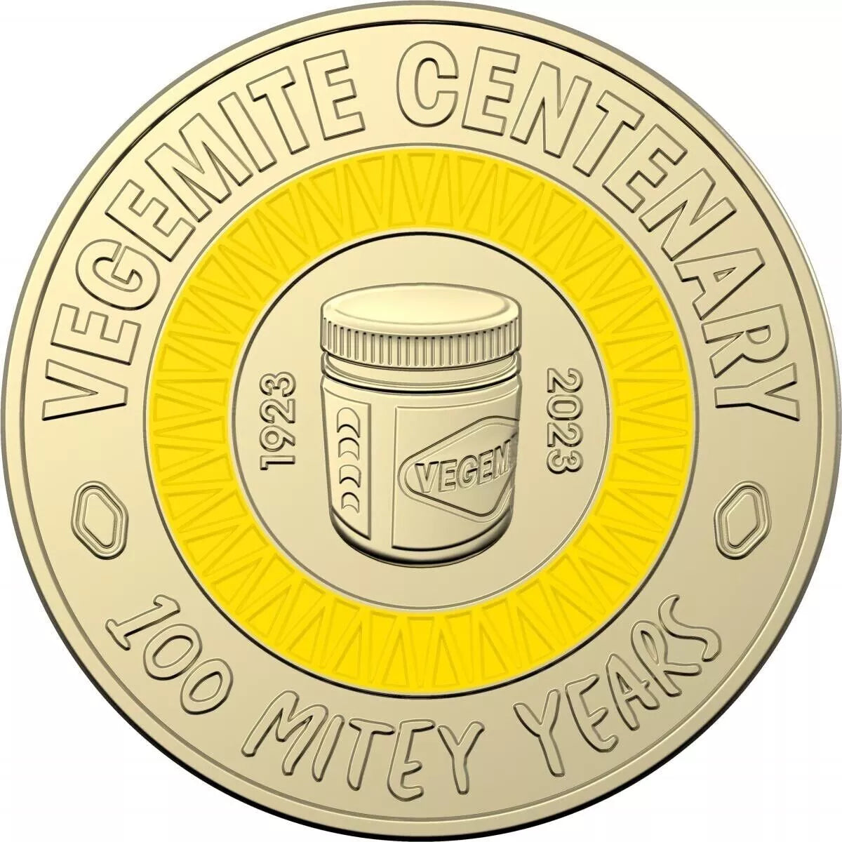 2023 Yellow Vegemite UNC $2 Coin